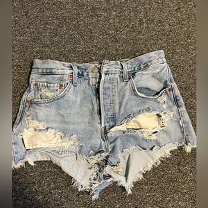 Levis High Waisted Shorts